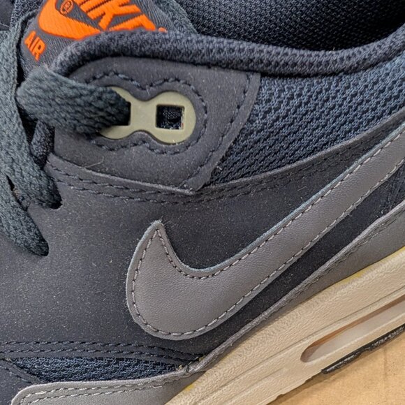 Nike Air Max 1 Essential Dark Obsidian Grey 2012 Size 8 Brand New 537383-420 - Picture 11 of 11